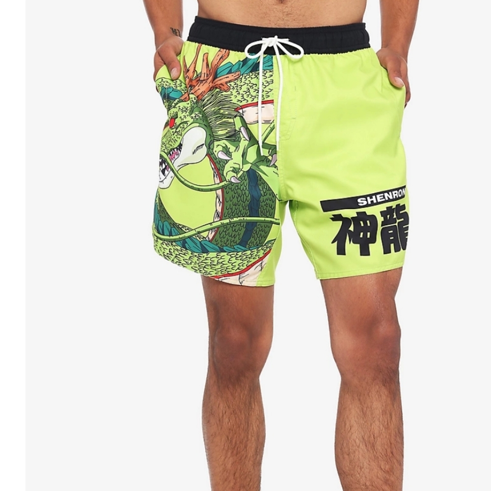 Dragon Ball Z swim trunks